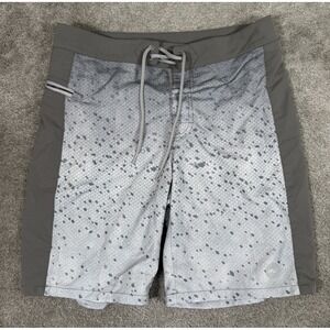 Vineyard‎ Vines Board Shorts 30 Gray Speckled Fish Skin Print Swim Trunks